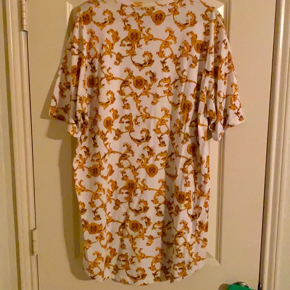 Michael Cherry designer Shirt Mens gold/white - Picture 3 of 3